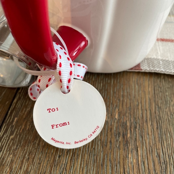 Rae Dunn COOKIES FOR SANTA Mug with Mitten Cookie Cutter & Gift Tag - Picture 5 of 7